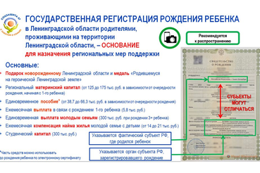 В Ленобласти расширяется система поддержки для семей с новорождёнными