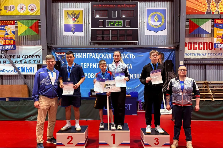 Воспитанник Сиверского ресурсного центра стал чемпионом Ленобласти по настольному теннису