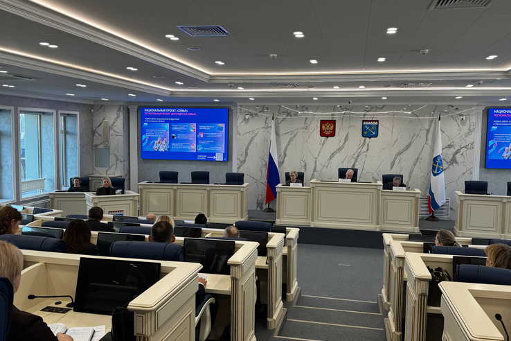 На занятии «Муниципальной школы» обсудили меры поддержки ленинградцев