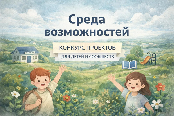 Фонд Тимченко открыл приём заявок на конкурс «Среда возможностей» 2026 для проектов, направленных на поддержку детей и развитие территорий.